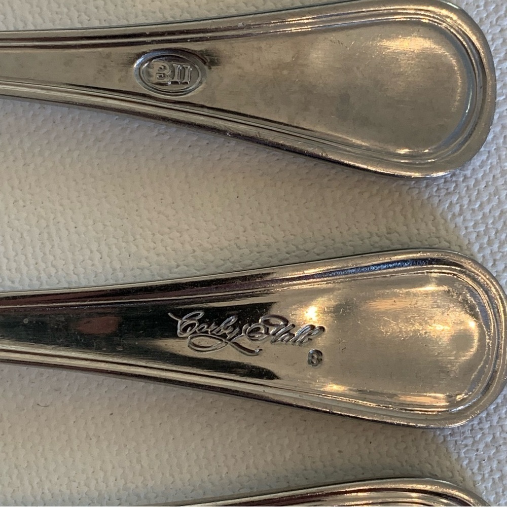 Walco PACIFIC RIM Contemporary 5 Piece Spoons Forks W Mixed Brands Same Pattern - Picture 7 of 11
